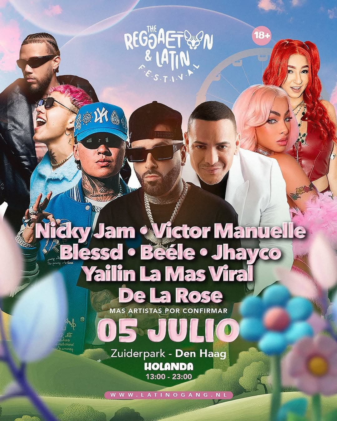 The Reggaeton & Latin Festival 2025 — Zomer in het Zuiderpark Festival in Den Haag